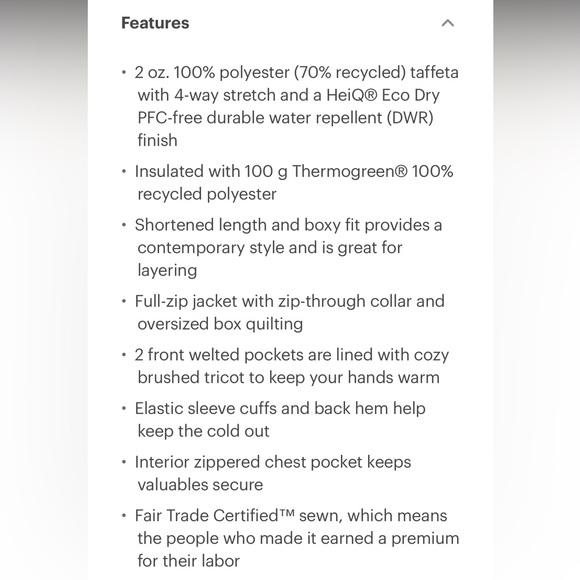 NWT Women’s Patagonia jacket size large - Picture 5 of 7